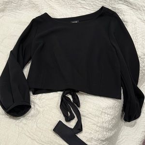 Maeve Puff Sleeve Corset Top